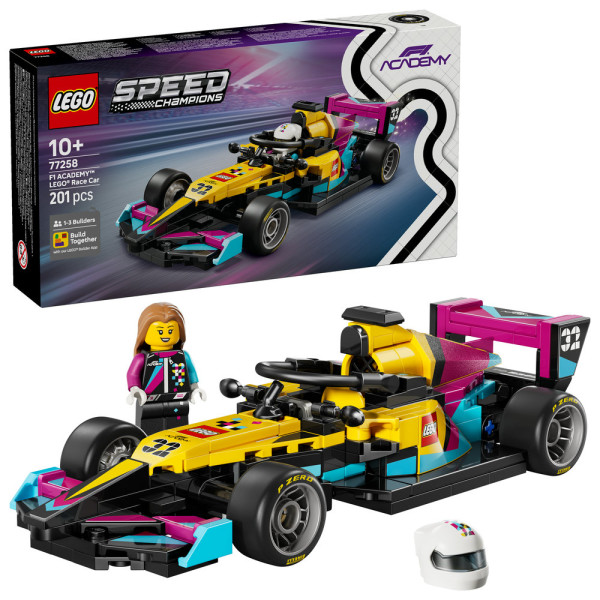 Фото - Конструктор LEGO Speed Champions Гоночний автомобіль F1 ACADEMY™ LEGO® (77258)