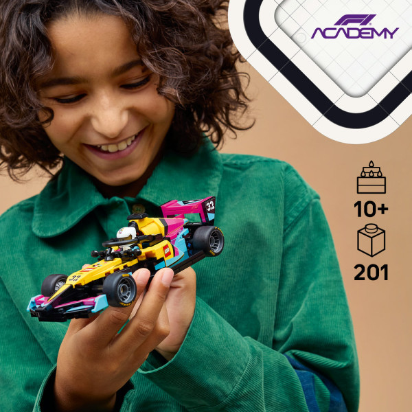 Фото - Конструктор LEGO Speed Champions Гоночний автомобіль F1 ACADEMY™ LEGO® (77258)