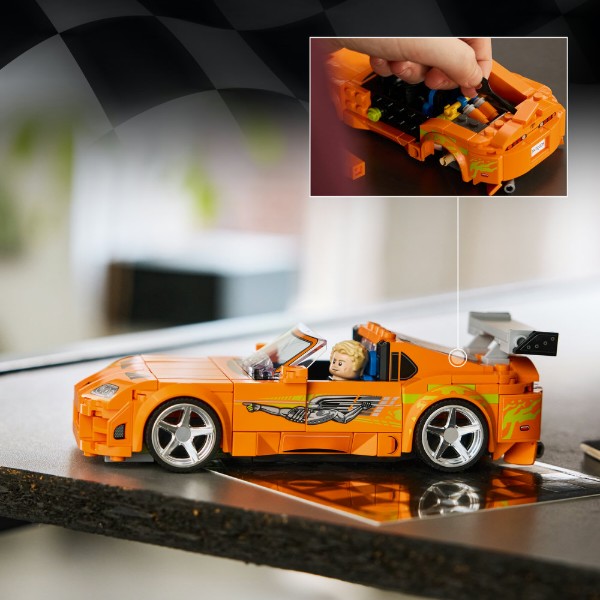 Фото - Конструктор LEGO Speed Champions «Форсаж»: Toyota Supra MK4 (77260)