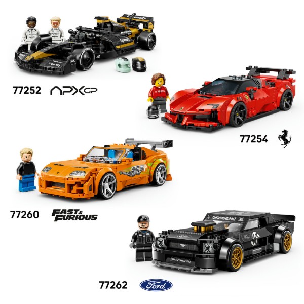 Фото - Конструктор LEGO Speed Champions Ford Mustang Hoonicorn V1 '65 Ken Block (77262)