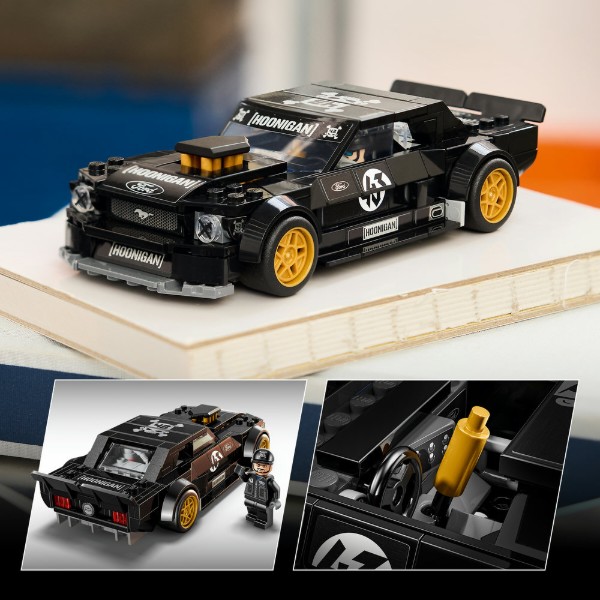 Фото - Конструктор LEGO Speed Champions Ford Mustang Hoonicorn V1 '65 Ken Block (77262)