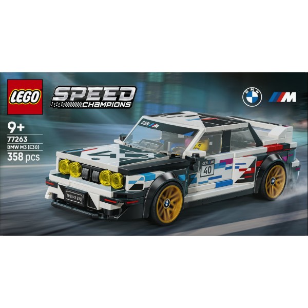 Фото - Конструктор LEGO Speed Champions BMW M3 (E30) (77263)