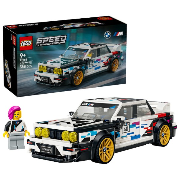 Фото - Конструктор LEGO Speed Champions BMW M3 (E30) (77263)