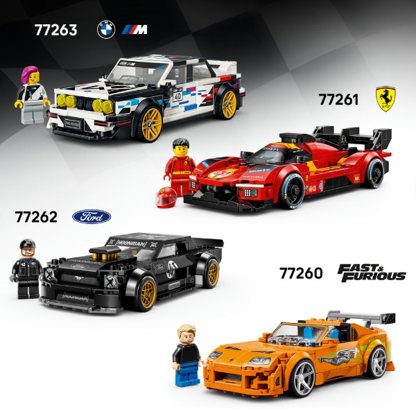 Фото - Конструктор LEGO Speed Champions Jaguar Project 7 и Land Rover Defender (77264)