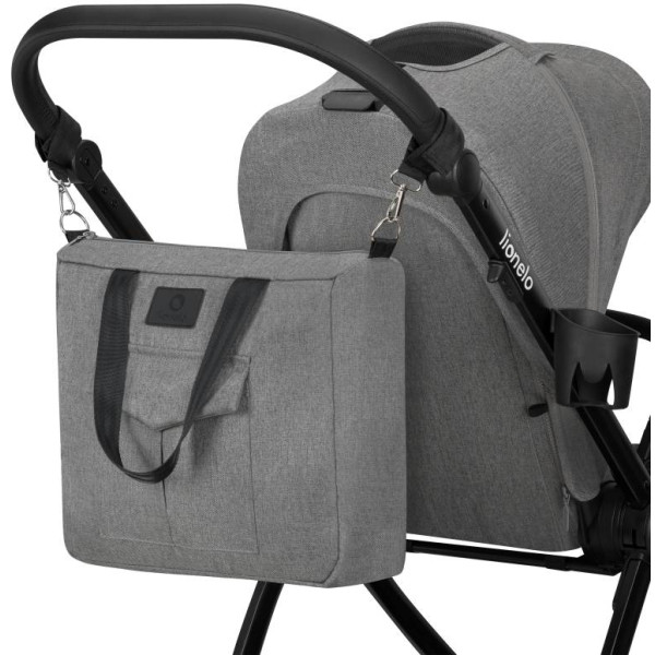 Фото - Коляска універсальна 3 в 1 Lionelo Meril Grey Stone