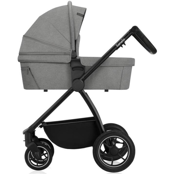 Фото - Коляска універсальна 3 в 1 Lionelo Meril Grey Stone