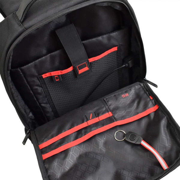 Фото - Рюкзак міський Semi Line USB 21 Black (P8251-0)