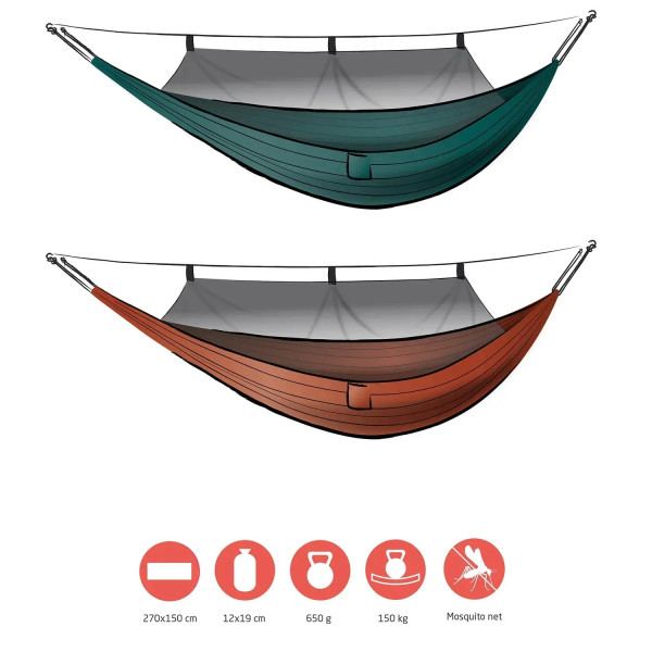 Фото - Гамак Grand Canyon Bass Mosquito Hammock Storm (360028)