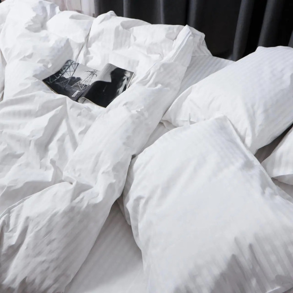 Фото - Комплект постільної білизни Moon&Star Бязь Gold Люкс White Harmony 160х220 нав. 2х70х70 (MS-820007407)