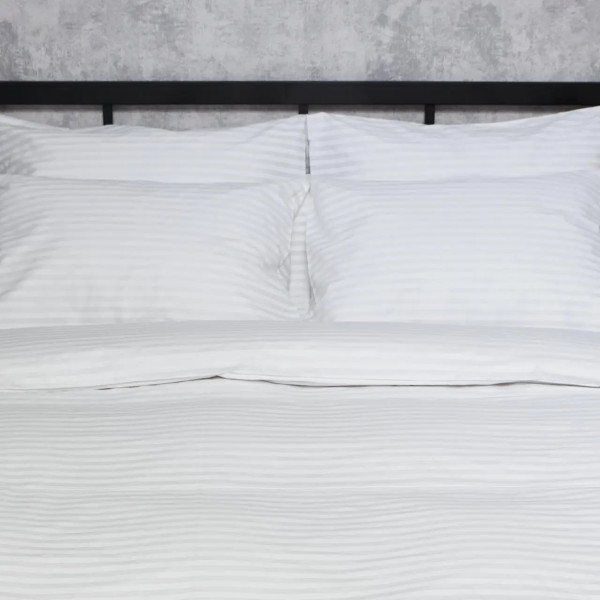 Фото - Комплект постільної білизни Moon&Star Бязь Gold Люкс White Harmony 160х220 нав. 2х70х70 (MS-820007407)