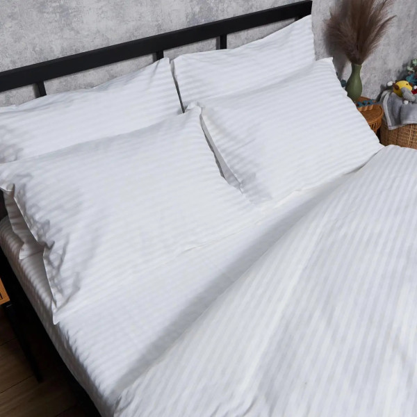 Фото - Комплект постільної білизни Moon&Star Бязь Gold Люкс White Harmony 160х220 нав. 2х50х70 (MS-820007406)