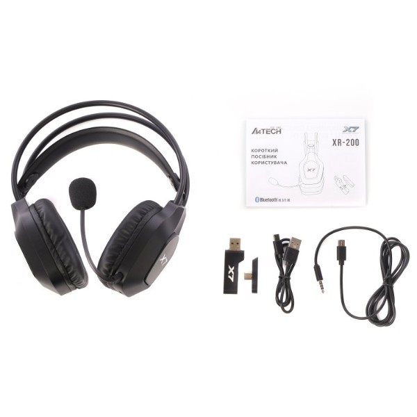 Фото - Гарнитура беспроводная игровая A4tech X7 Black (1607440)