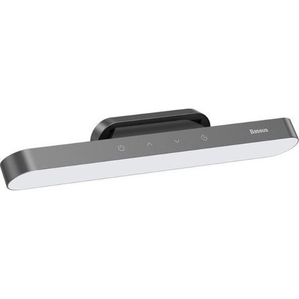 Фото - Світлодіодний світильник Baseus Magnetic Stepless Dimming Charging Desk Lamp Deep Gray (DGXC-C0G)