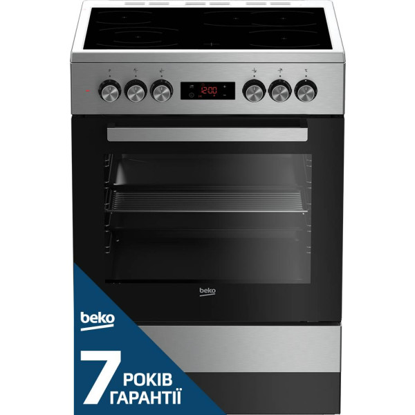 Фото - Плита електрична Beko FSM67320GXS
