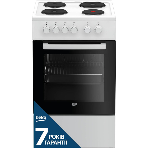 Фото - Плита електрична Beko FSS56000GW