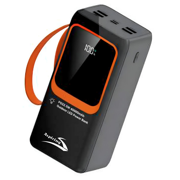 Фото - Батарея мобильная Aspiring 40000mAh Light 40 22.5W (PPLH.L04)