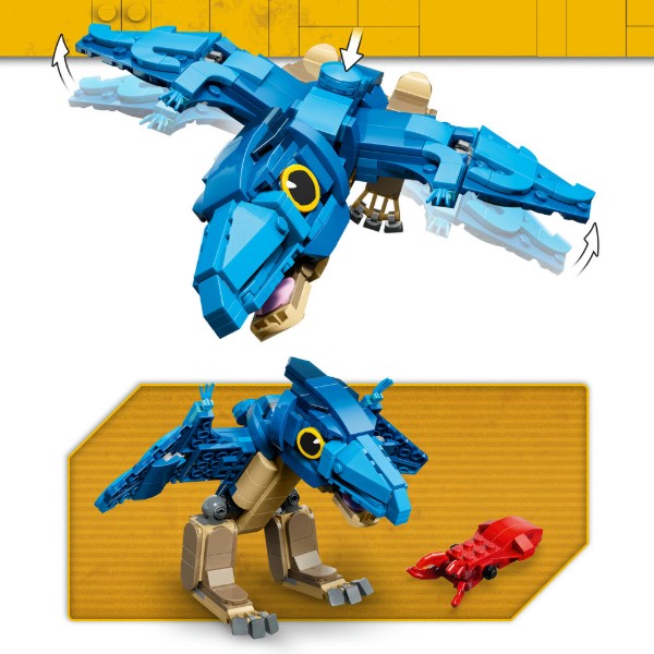Фото - Конструктор LEGO Jurassic World Малюк динозавр: птеранодон (77977)