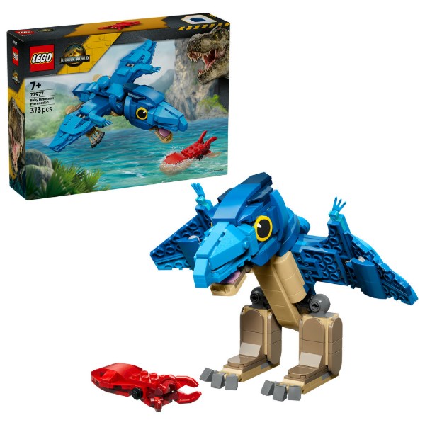 Фото - Конструктор LEGO Jurassic World Малюк динозавр: птеранодон (77977)