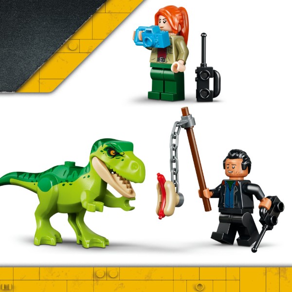 Фото - Конструктор LEGO Jurassic World Вантажівка для перевезення молодого тиранозавра (77978)