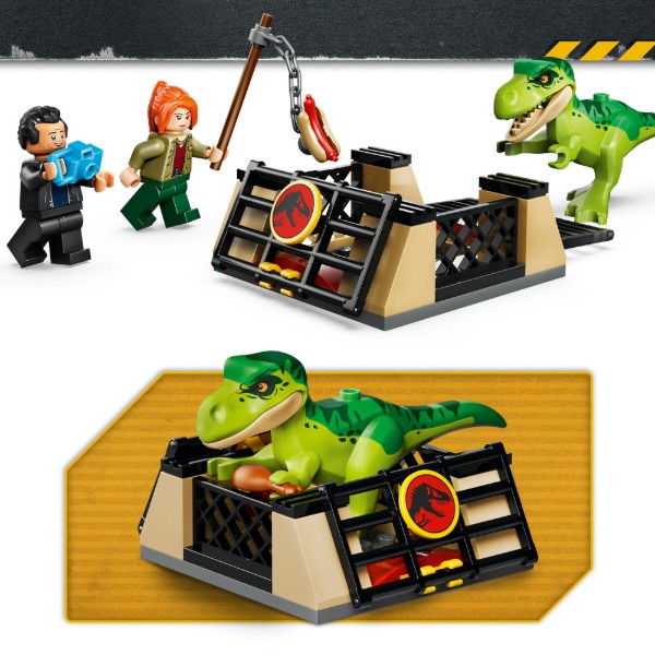Фото - Конструктор LEGO Jurassic World Вантажівка для перевезення молодого тиранозавра (77978)