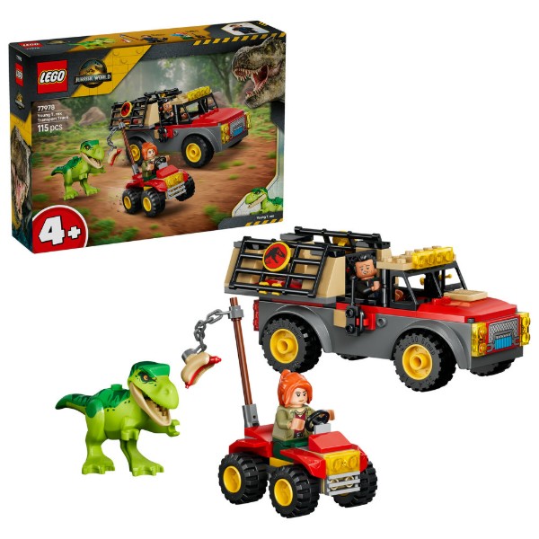 Фото - Конструктор LEGO Jurassic World Вантажівка для перевезення молодого тиранозавра (77978)