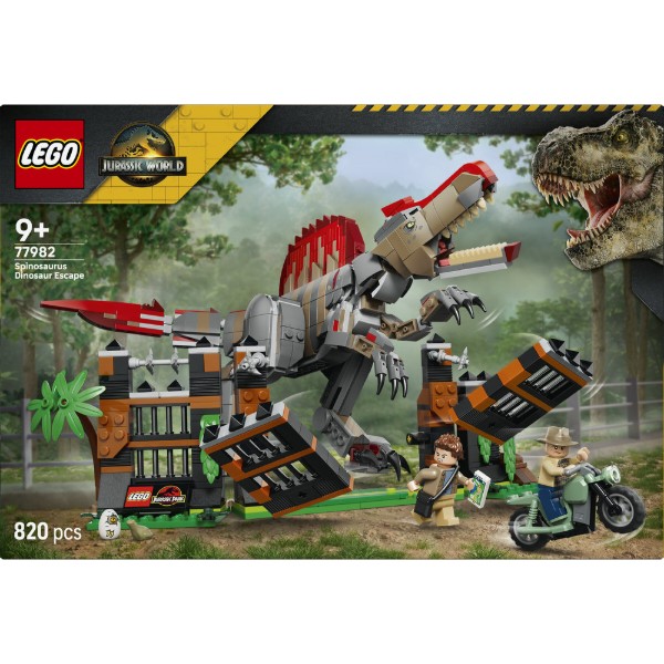Фото - Конструктор LEGO Jurassic World Втеча спинозавра (77982)