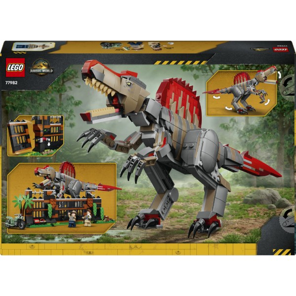 Фото - Конструктор LEGO Jurassic World Втеча спинозавра (77982)
