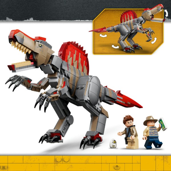 Фото - Конструктор LEGO Jurassic World Втеча спинозавра (77982)