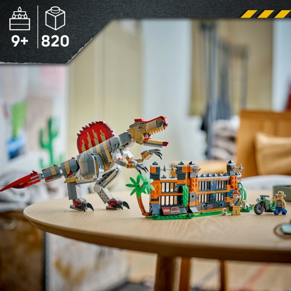 Фото - Конструктор LEGO Jurassic World Втеча спинозавра (77982)