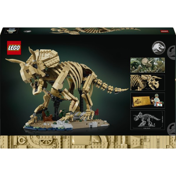 Фото - Конструктор LEGO Jurassic World Окаменелости динозавров: трицератопс (77985)