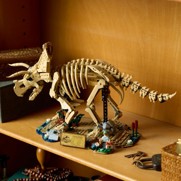 Фото - Конструктор LEGO Jurassic World Окаменелости динозавров: трицератопс (77985)