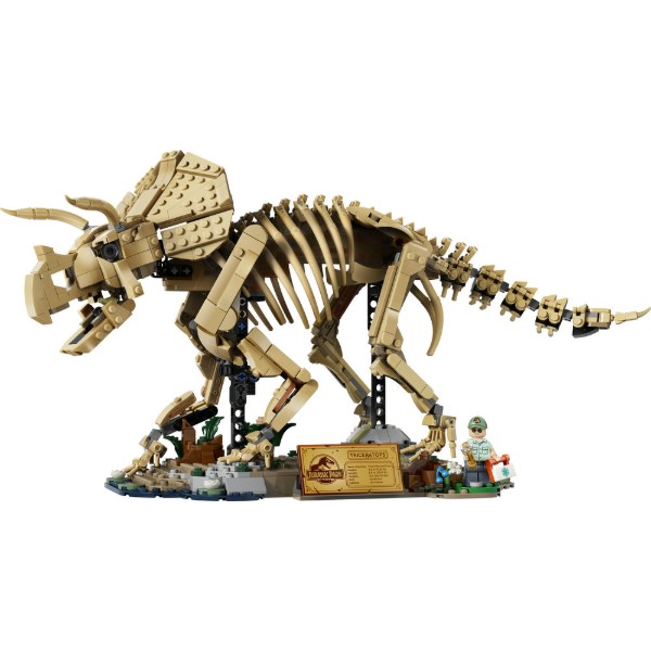 Фото - Конструктор LEGO Jurassic World Окаменелости динозавров: трицератопс (77985)