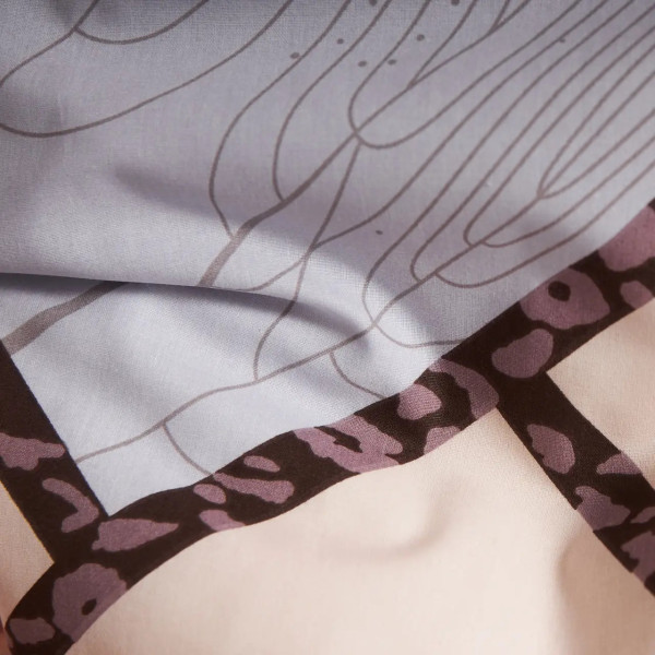 Фото - Комплект постільної білизни Moon&Star Бязь Gold Люкс Cozy Puzzle 143х210 см нав. 4х50х70 (MS-820009048)