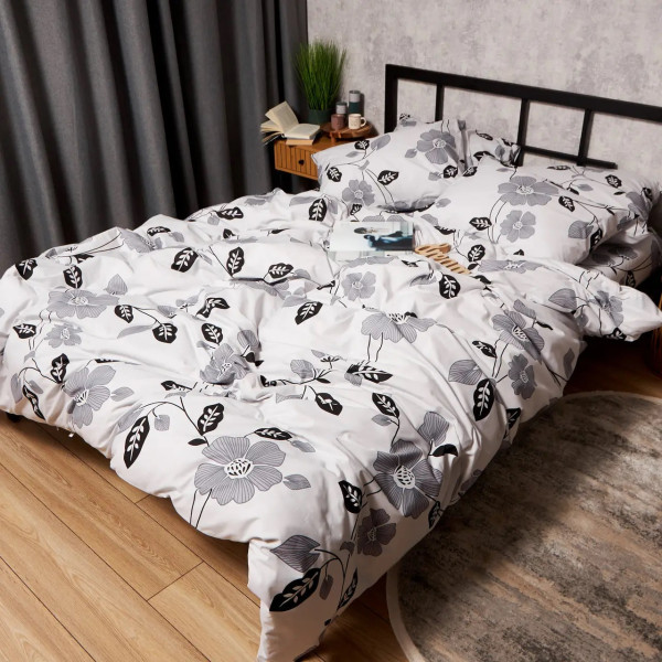 Фото - Підковдра полуторна євро Moon&Star Бязь Gold Люкс Misty Petals 160 x 220 см (MS-870001091)