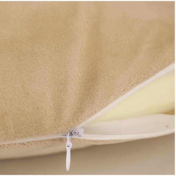 Фото - Подушка валик MirSon №8394 Velvet Line 28-0004 Cream Tencel 70х16 см (2200006253501)