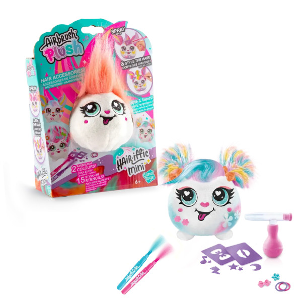Фото - Набір для декупажу та розпису Canal Toys DIY AIRBRUSH PLUSH - Hair'iffic Зроби зачіску - Піксі (AIR038/2)