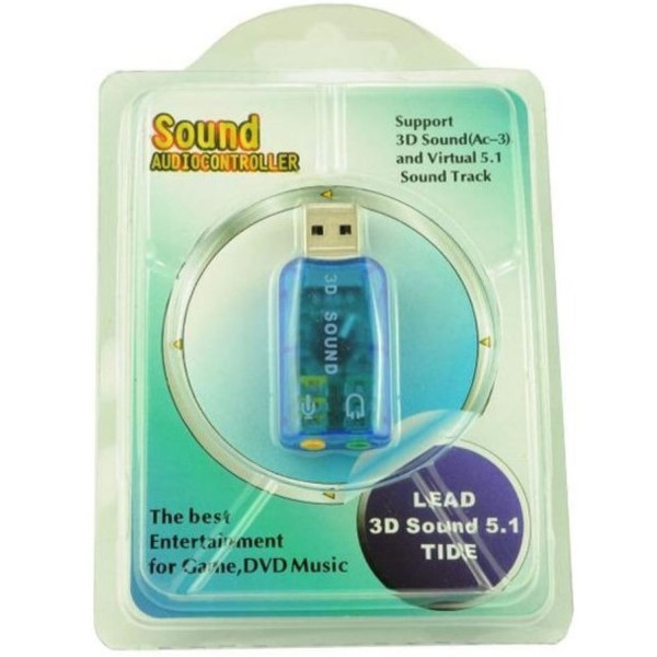 Фото - Уценка - Звуковая карта Atcom 3D Sound 5.1CH (7807)