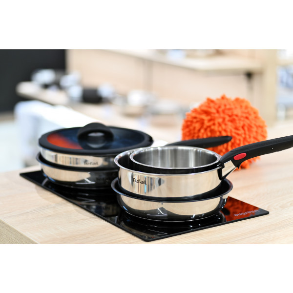 Фото - Набір посуду зі знімною ручкою Tefal L897SA74 Ingenio Emotion 10 пр