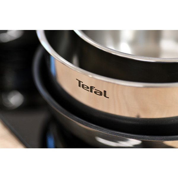 Фото - Набір посуду зі знімною ручкою Tefal L897SA74 Ingenio Emotion 10 пр
