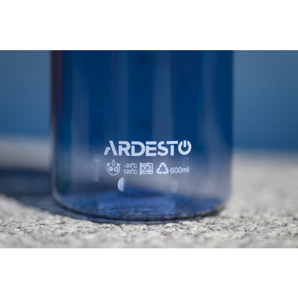 Фото - Пляшка для води Ardesto Active 600 мл Dark Blue (AR2260PV)