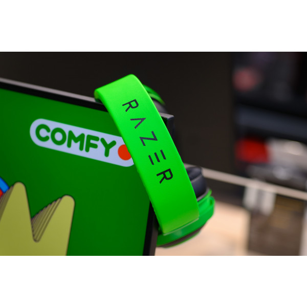 Фото - Гарнітура дротова ігрова Razer Kraken Multi Platform Green (RZ04-02830200-R3M1)