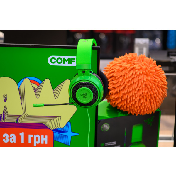 Фото - Гарнітура дротова ігрова Razer Kraken Multi Platform Green (RZ04-02830200-R3M1)