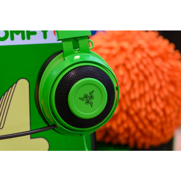Фото - Гарнітура дротова ігрова Razer Kraken Multi Platform Green (RZ04-02830200-R3M1)