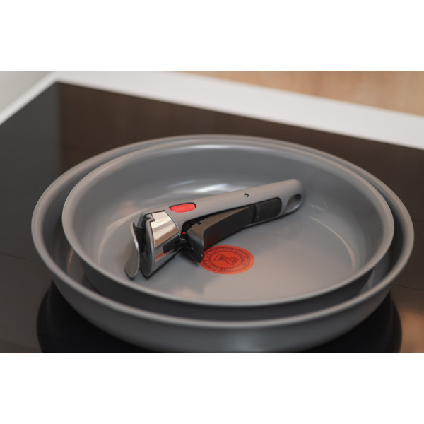 Фото - Уцінка - Набір сковорід зі знімною ручкою Tefal Ingenio Renew 3 пр. (L2609502)