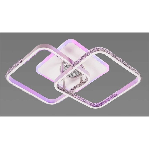 Фото - Люстра VALESO с музыкальной колонкой и RGB YZD1272 White