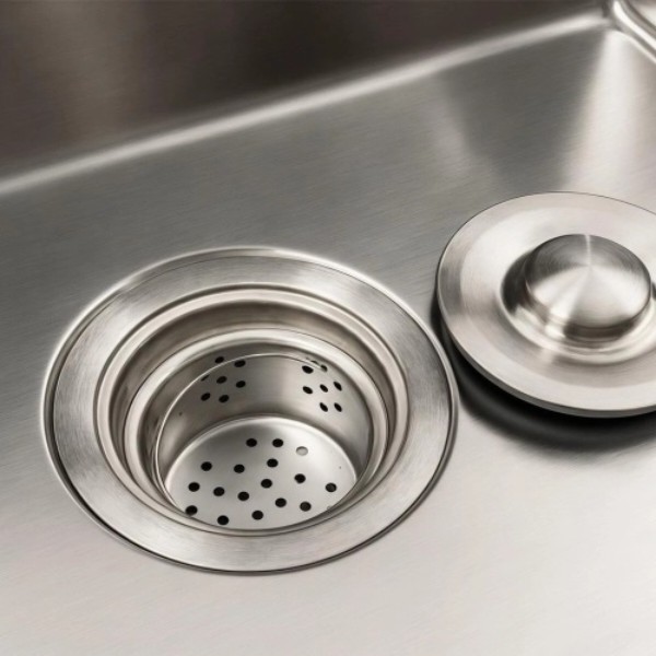 Фото - Мойка кухонная Platinum 78x43 L Handmade (два отверстия, круглый сифон 3,0/0,8)