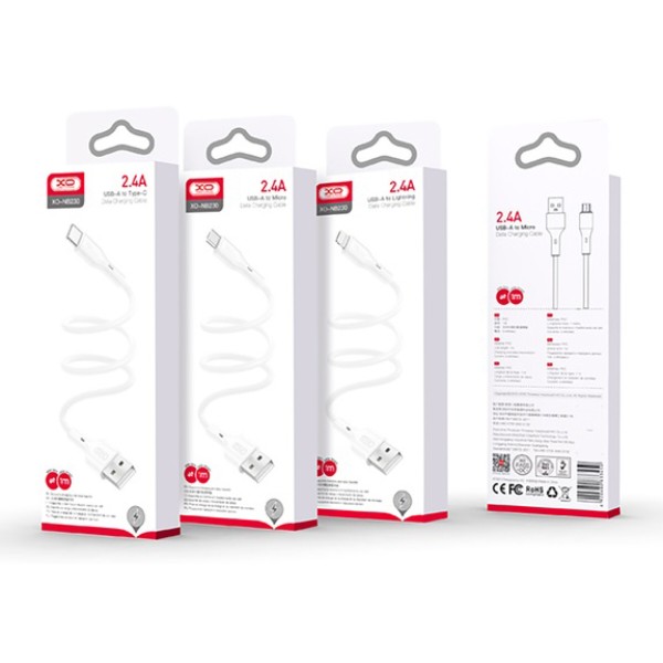 Фото - Кабель XO USB-A - Lightning (NB230-AI.white)