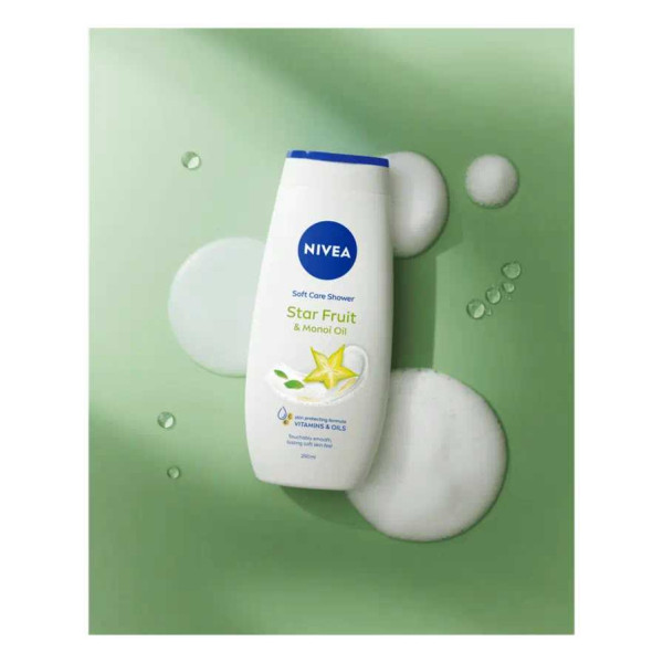 Фото - Гель для душу NIVEA Карамболь і олія моної 250 мл