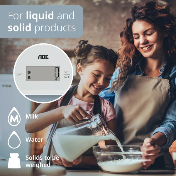 Фото - Ваги кухонні ADE Julia KE2306-1 White