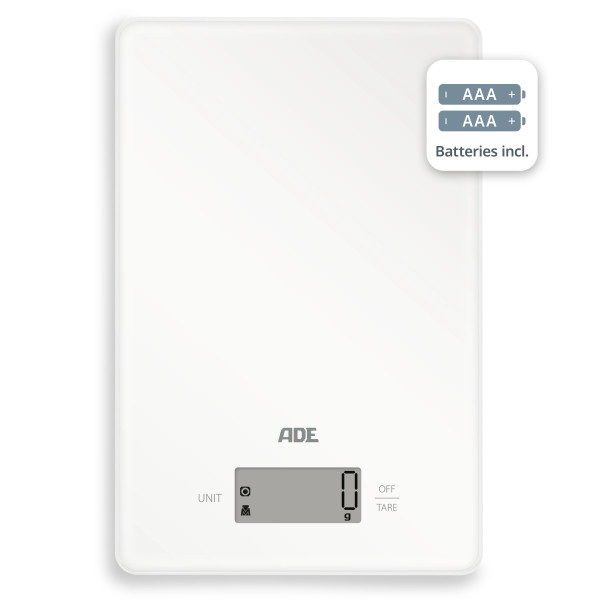 Фото - Ваги кухонні ADE Julia KE2306-1 White